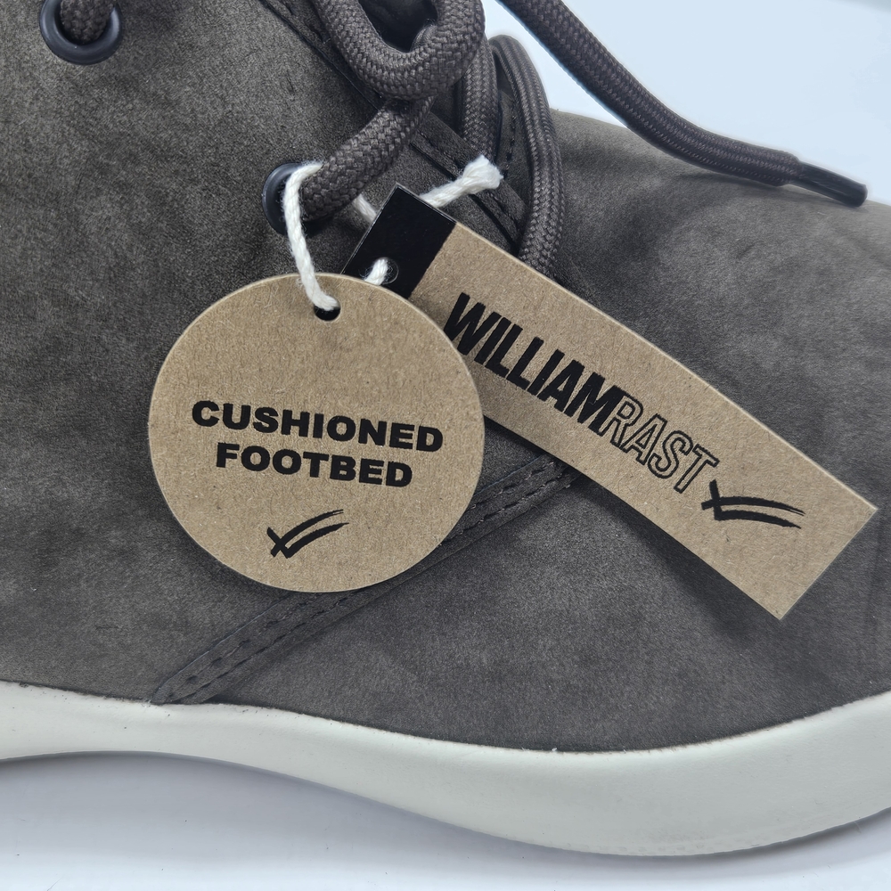 William Rast Dark Brown Suede Hawk Chukka Lace-up Ankle Boots Booties Size 10 - Picture 8 of 13